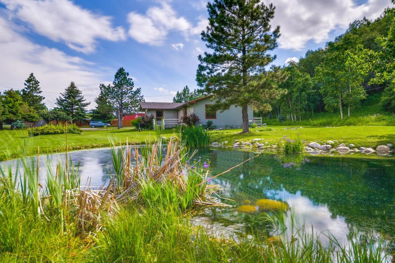 Dog-Friendly Red Lodge Home With On-Site Pond! Eksteriør bilde